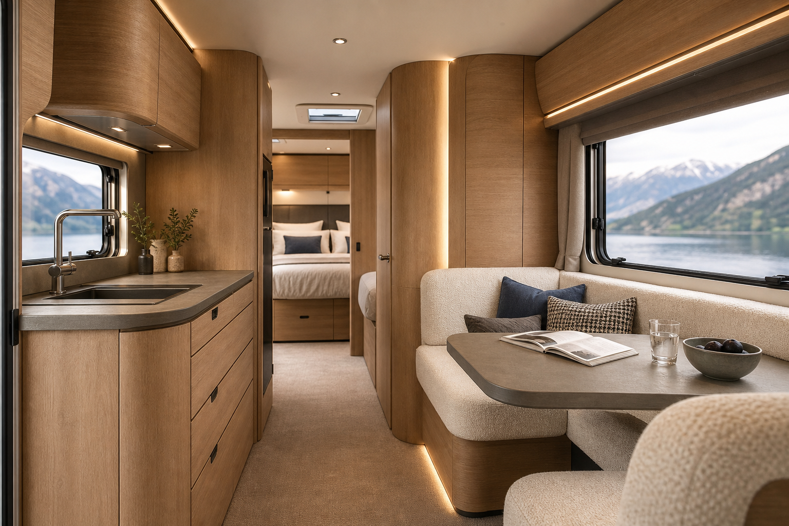Warm interieur